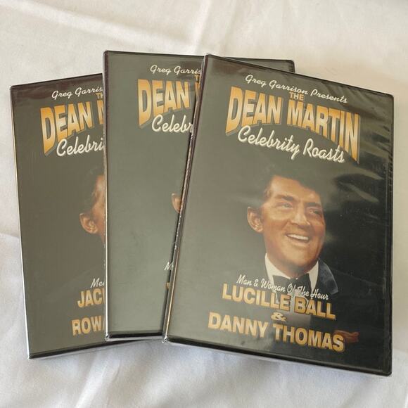 Dean Martin Celebrity Roasts DVD Lucille Ball Joan Collins Greg Garrison LOT NWT - Picture 1 of 9